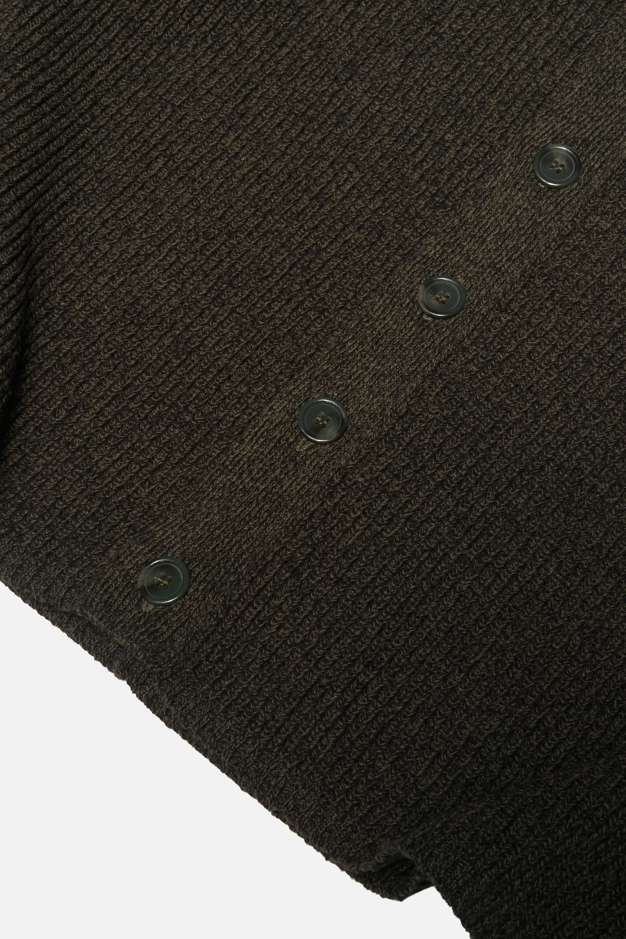 CARDIGAN PUNTO INGLÉS VERDE NEGRO