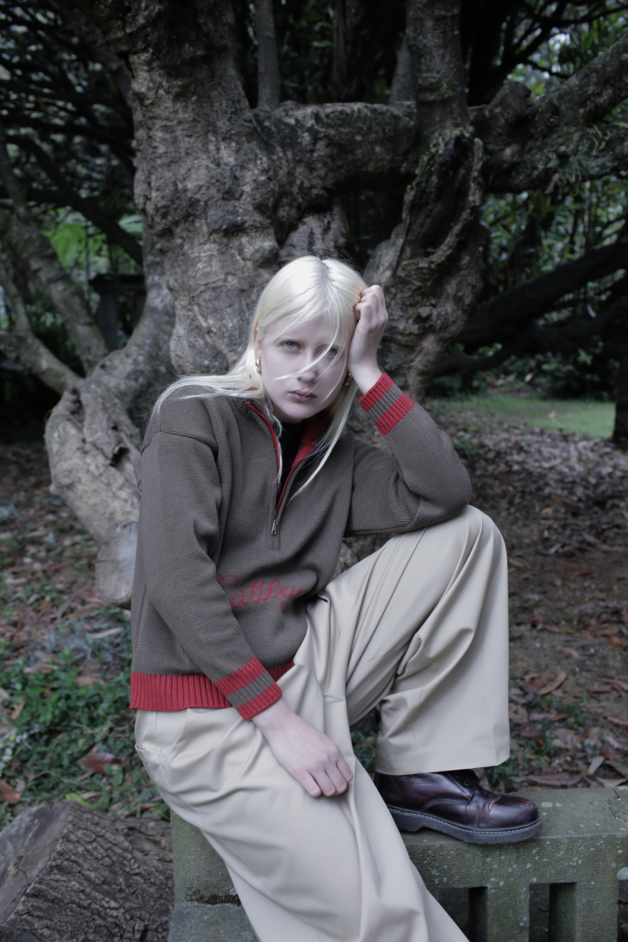 JERSEY CATTLEYA ROJO MUJER