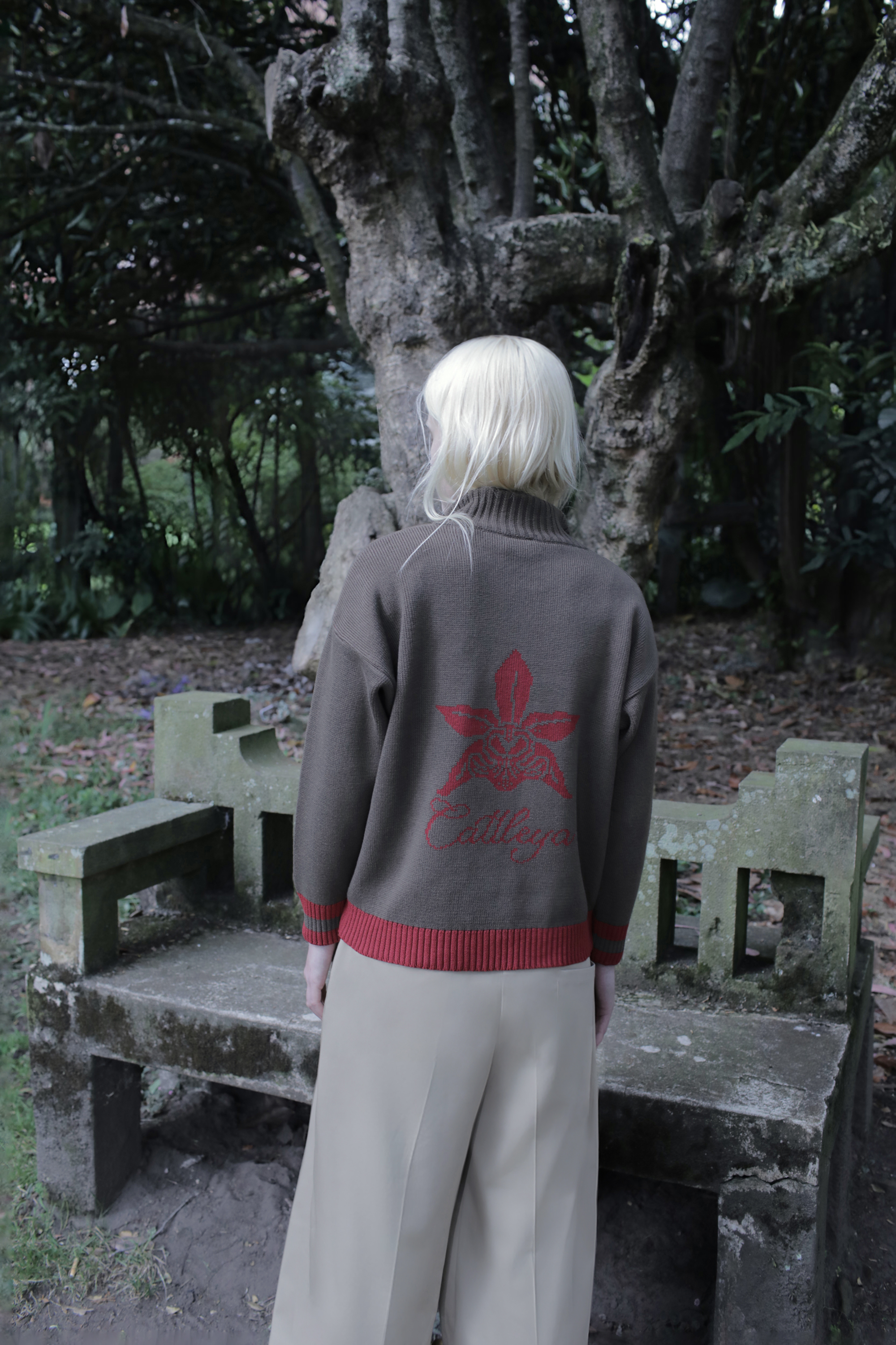 JERSEY CATTLEYA ROJO MUJER